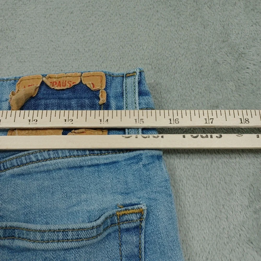Levis 511 Jeans Mens 32x30 Blue Denim Slim Fit Distressed Pockets Cotton‎ A2